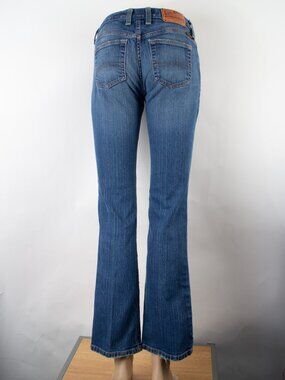 Lucky Brand Jeans Retro Rider Bootcut 0 (25 X 30) Women's Denim Jeans Zip Fly